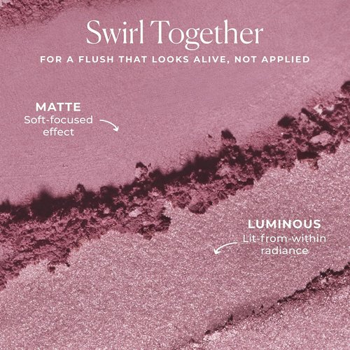 Laura Mercier Blush Color Infusion Duo - Matte & Luminous Talc-Free Powder Blush, 16HR Wear