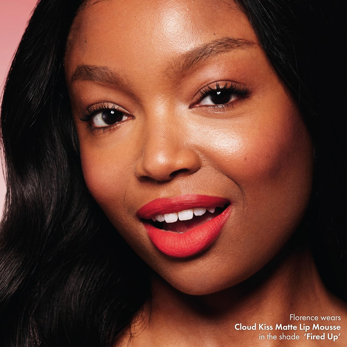 ICONIC LONDON Cloud Kiss Matte Lip Mousse | Matte Liquid Lip Colour, Cruelty-Free, Vegan Makeup, Fired Up