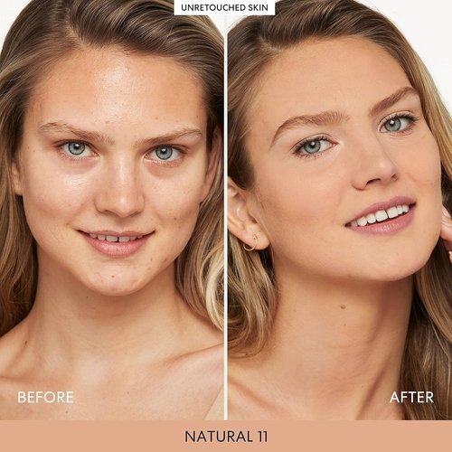 bareMinerals Barepro Liquid Foundation - Full Coverage SPF 20, Breathable & Vegan, Natural Matte Finish