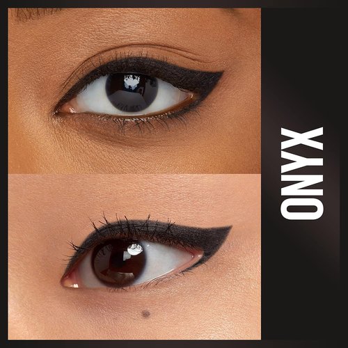 Maybelline Unstoppable Waterproof Eyeliner Pencil - Easy Application, Smooth Glide, 24-Hour Wear | Onyx