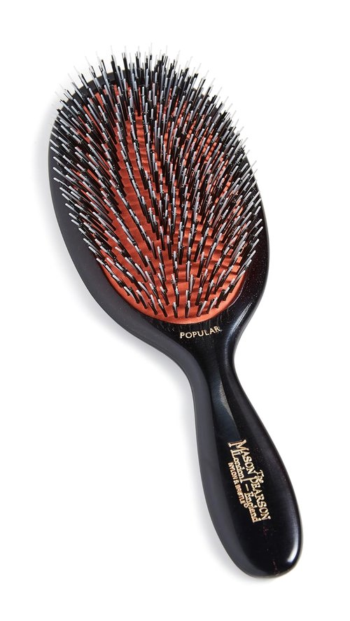 Mason Pearson Hair Brush - Popular Mixture for All Hair Types | Lightweight 0.5 lb Design