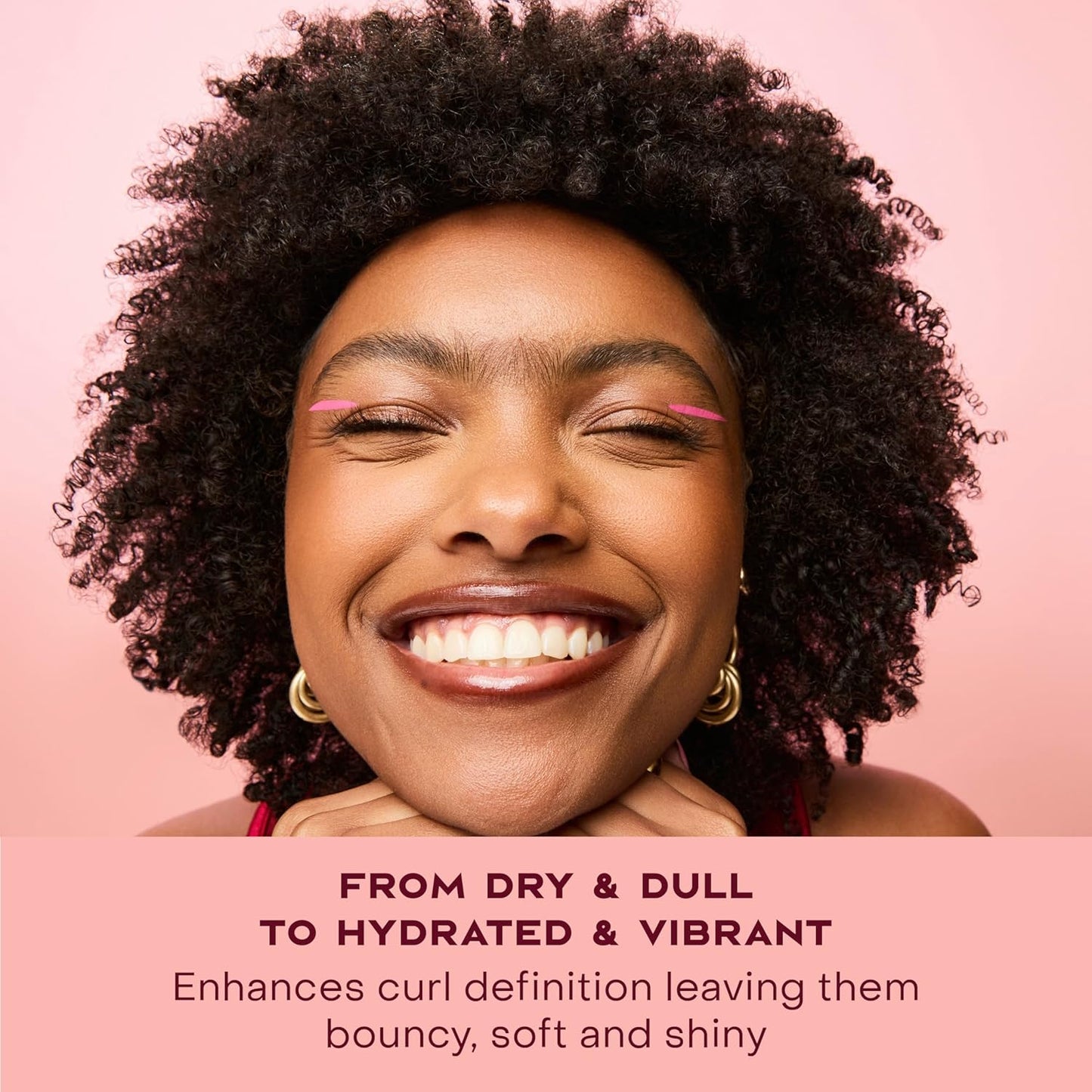 SheaMoisture Curl Enhancing Smoothie - Coconut & Hibiscus Cream for Thick, Curly Hair | 20 oz, Sulfate & Paraben Free