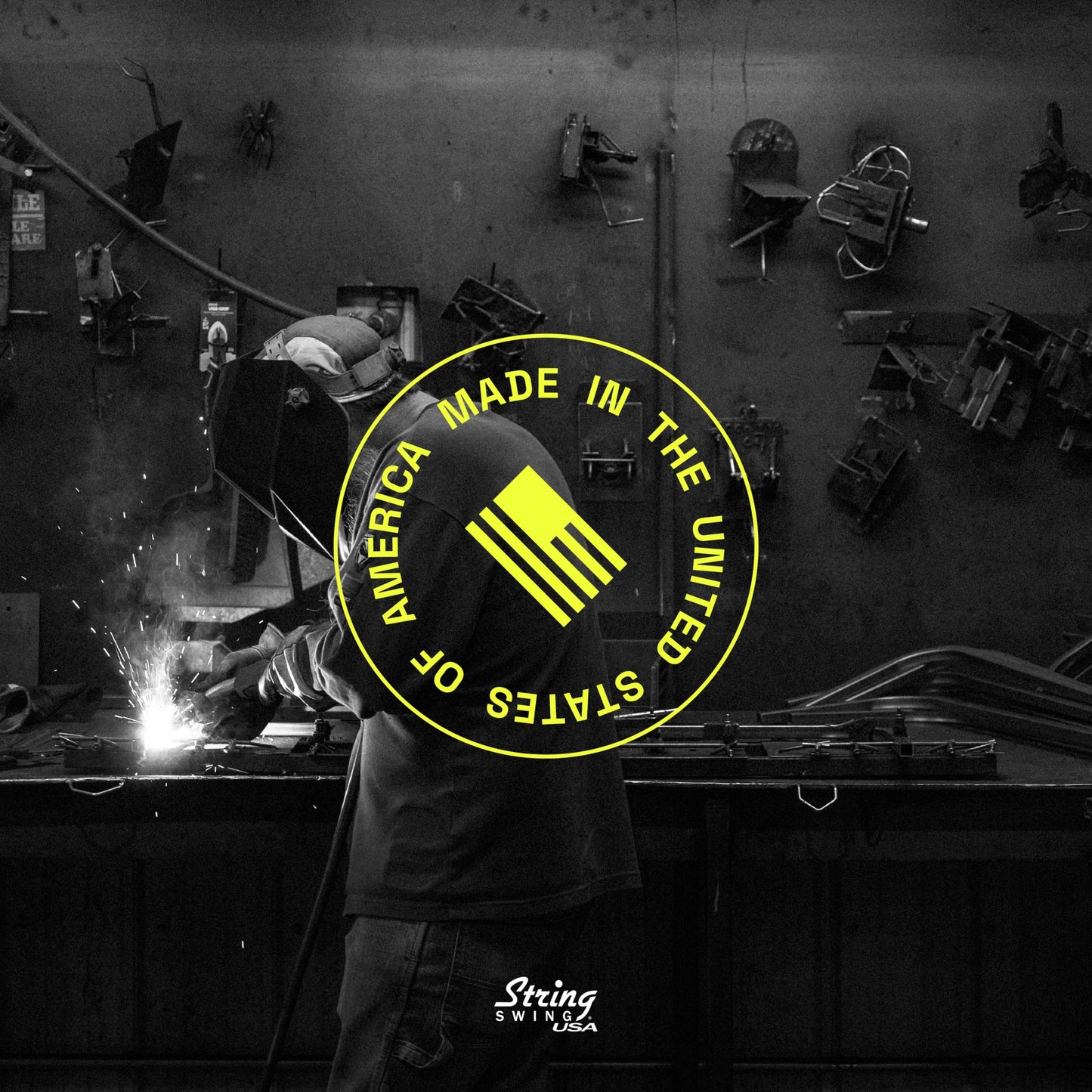 String Swing CC01K-BW Guitar Hanger and Guitar Wall Mount Bracket Holder for Acoustic and Electric Guitars Black Walnut