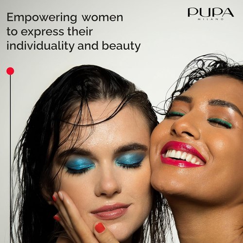 PUPA Vamp! Compact Duo Eyeshadow - Brown Vanilla Milano | 0.078 oz for Women