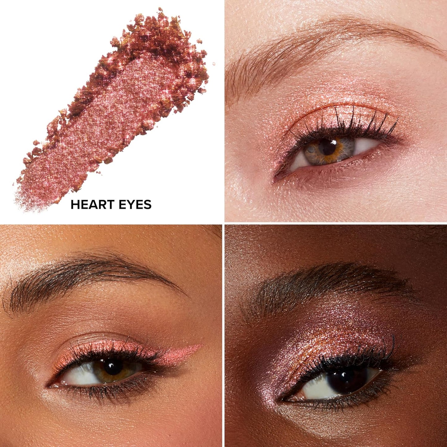 Too Faced Disco Crush Glitter - High Shine Multi-Use Eye & Face Sparkle | Creamy Iridescent Multichrome, 0.05 Oz
