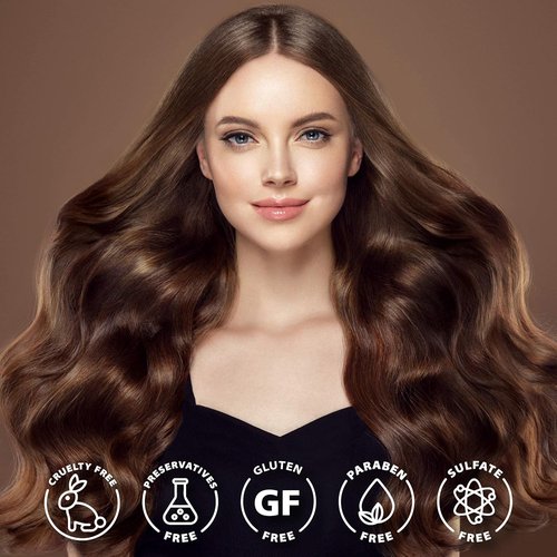 **Skiennix Marula Oil Shampoo & Conditioner Set - Color Safe, Ultra Moisturizing, Sulfate Free | 16 oz Pump Bottles**