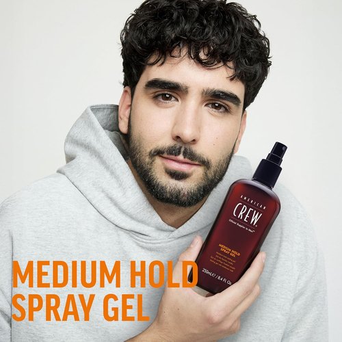 American Crew Hair Spray - Medium Hold for Men | 8.45 Fl Oz for All-Day Style