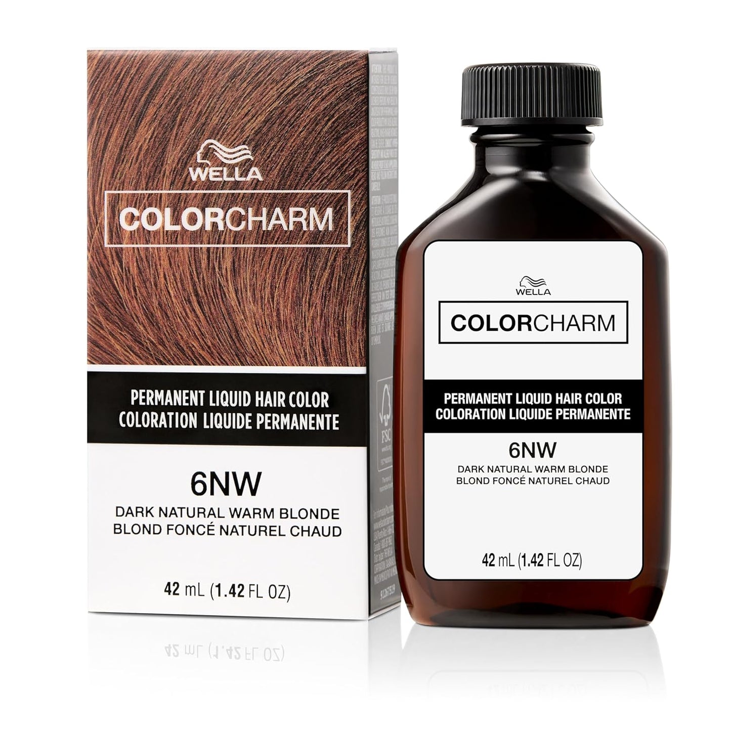 WELLA Color Charm Permanent Hair Color - Natural Blonde for Full Gray Coverage
