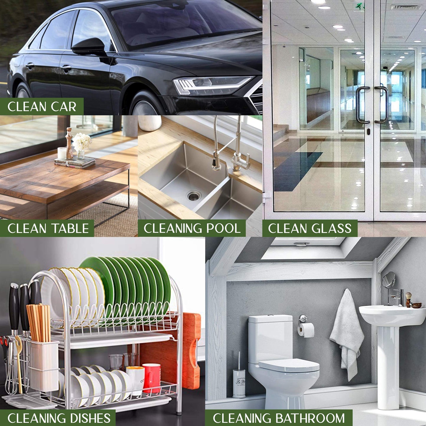 Softolle 100% Cotton Ring Spun Wash Cloths – Bulk Pack of Washcloths – 12x12 Inches – Wash Cloth for Face, Highly Absorbent, Soft and Face Towels (Black, 24 Pack)