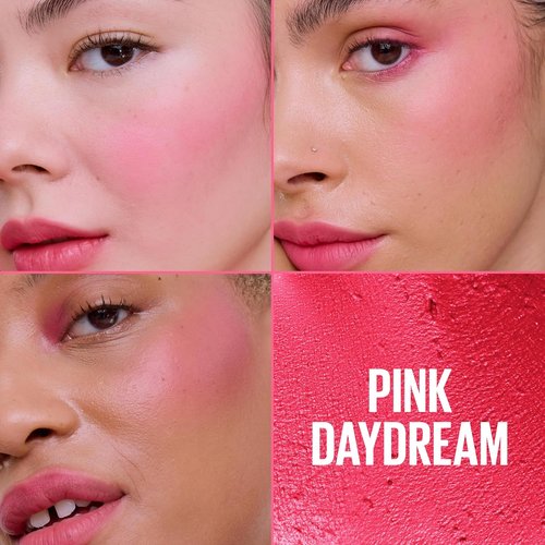 Maybelline Cloudtopia Blush - Ultra-Vivid Cheek & Lip Mousse in Pink Daydream | Long-Lasting 14HR Color