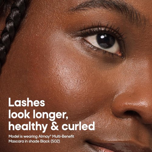 Almay Multi-Benefit Mascara - Volumizing & Lengthening Formula | Hypoallergenic, 502 Black