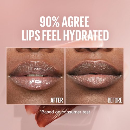 Maybelline Lifter Gloss - Hydrating Lip Gloss with Hyaluronic Acid for Plumper Lips | Pearl Silver, 0.18 Ounce