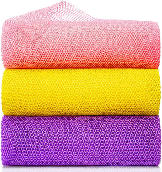 Skiennix African Net Sponge - Exfoliating Bath Scrubber for Smooth Skin | Long-Lasting Durability