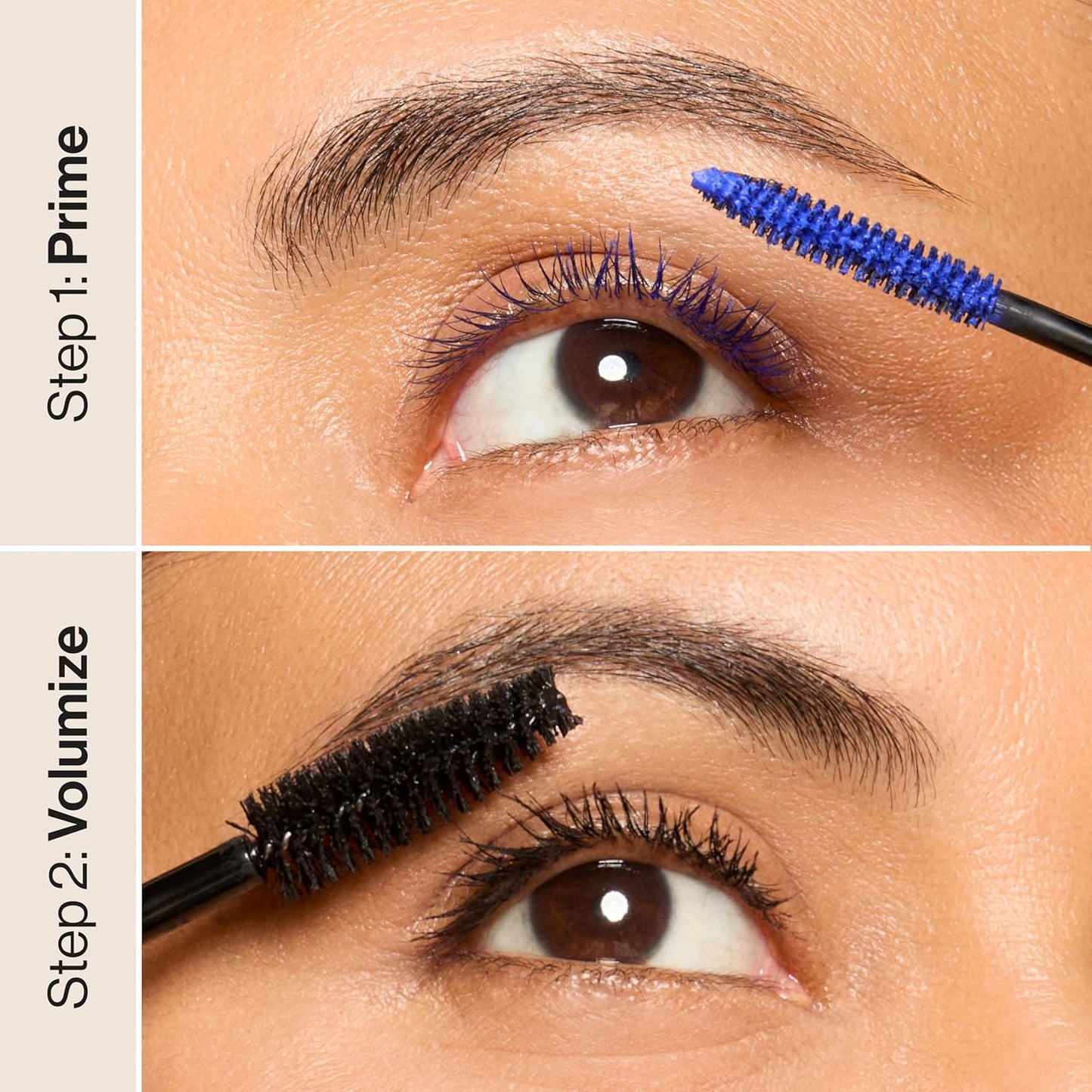 Honest Beauty 2-in-1 Extreme Volume Mascara - Bold Lash Primer with Castor Oil, Vegan, Black, 0.27 fl oz