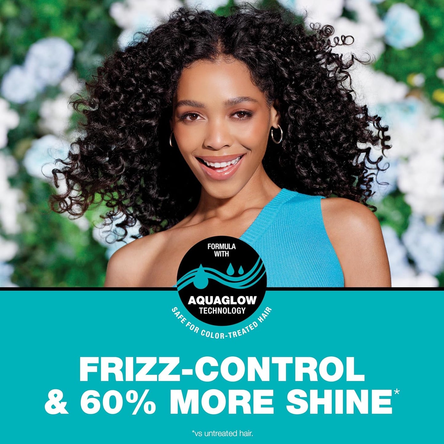 SexyHair I WANT MOISTURE Shampoo & Conditioner Bundle - Tames Frizz & Boosts Shine | 10.1oz Each