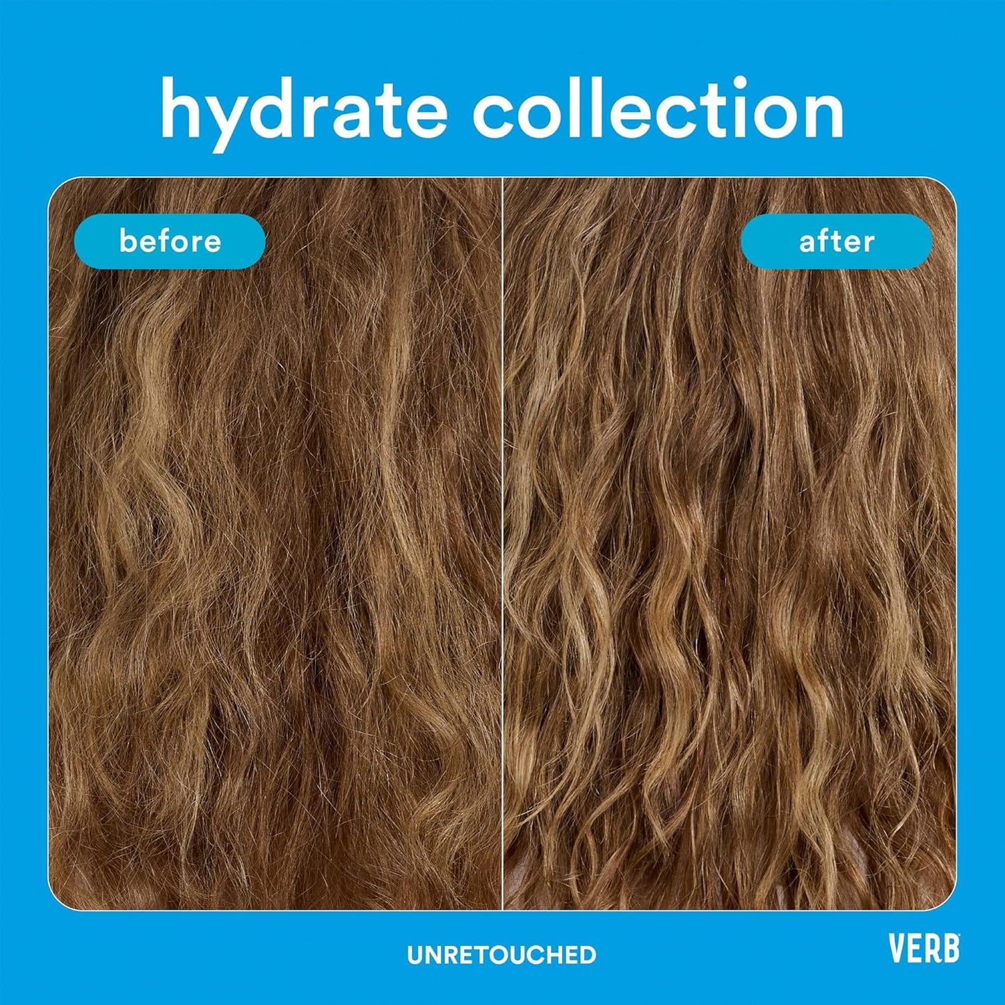 VERB Hydrate Oil - Moisturizing Formula for Shine & Frizz Control - Heat Protection - Amber & Warm Jasmine Scent