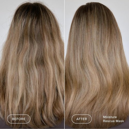 Living Proof Moisture Rescue Hair Mask - Deep Conditioner for Dry & Damaged Hair, 8 oz