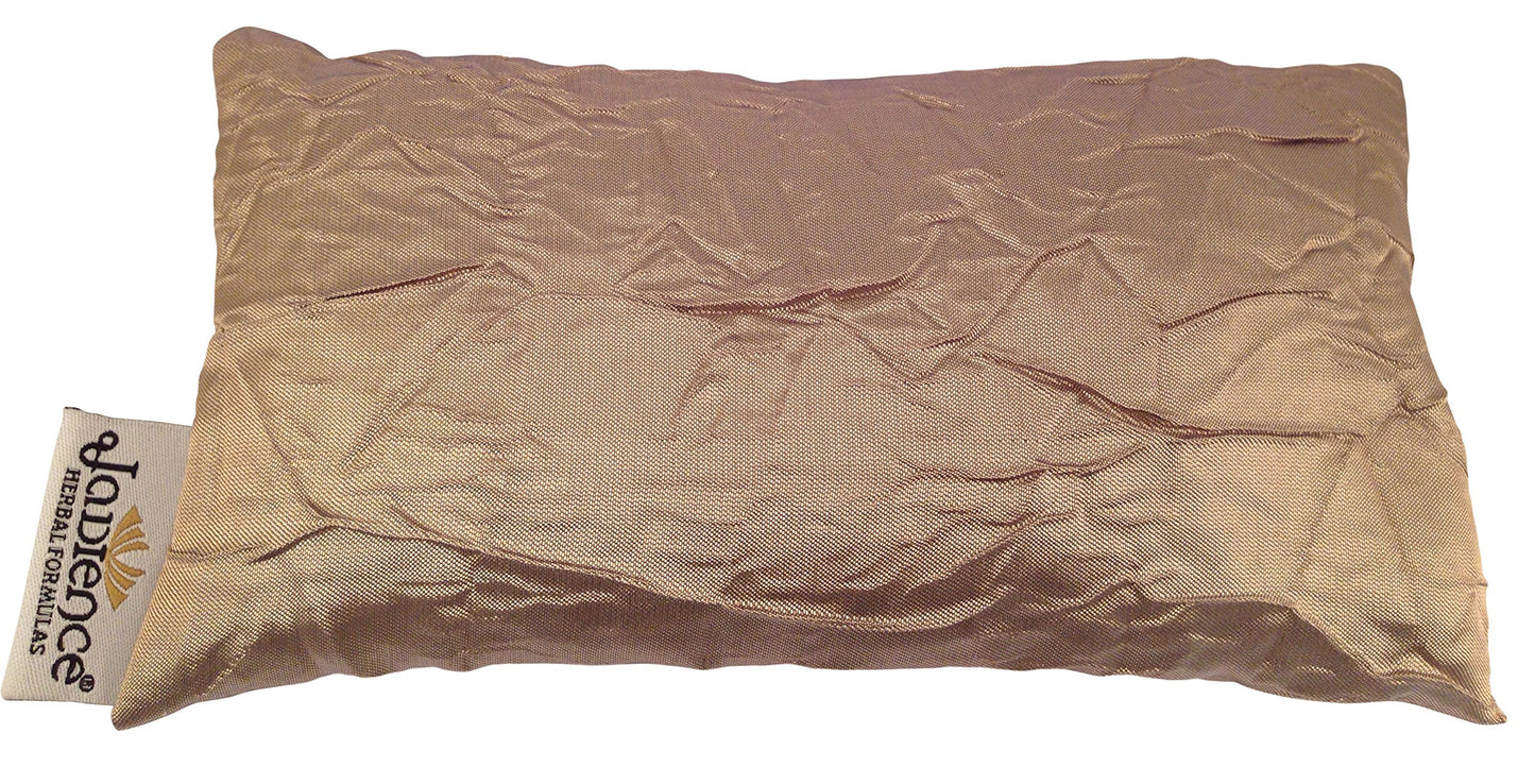 Jadience Lavender Eye Mask - Gold: Soothing Eye Pillow for Stress & Tired Eyes! | Perfect Yoga Eye Bag | Best Eye Mask for Migraines