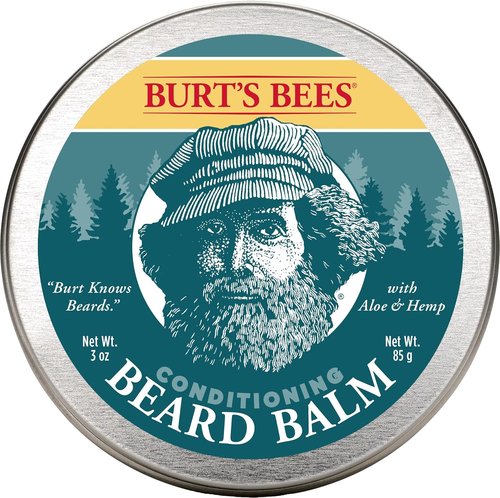 Burt's Bees Conditioning Beard Balm - Nourishing Aloe & Hemp Formula for Men | 3 Ounces