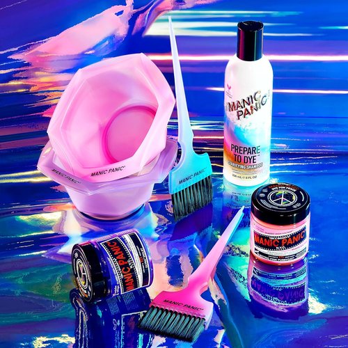 **MANIC PANIC Prepare to Dye Clarifying Shampoo - Sulfate-Free for Color Treated Hair | Vegan & Cruelty-Free (8oz)**