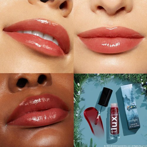 ColourPop Twilight Lux Lip Oil - Hydrating Red Tinted Oil with Chamomile & Calendula - 0.16 oz