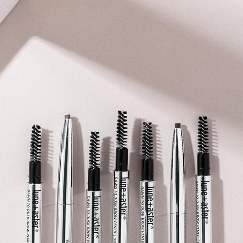 Lune+Aster Brow Pencil - Universal Longwear Eyebrow Pencil With Spoolie Brush | Vegan & Gluten Free