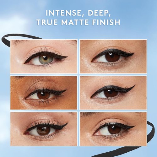COVERGIRL Exhibitionist Liquid Eyeliner - Matte Black for Stunning Lash Enhancement