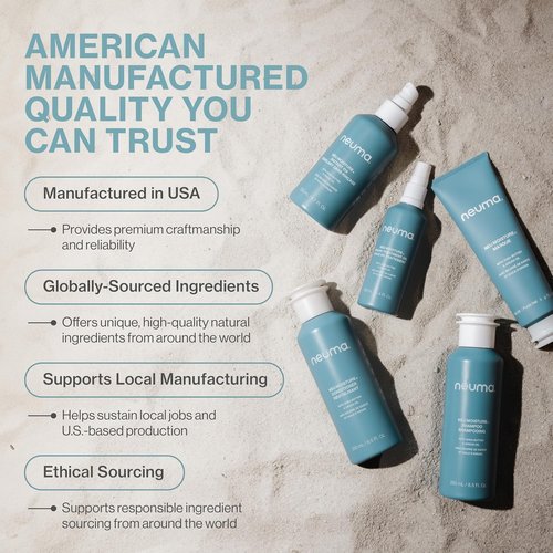 Neuma Neu Moisture Shampoo - Lavender, Mandarin & Vanilla Scent | Travel Size 2 oz