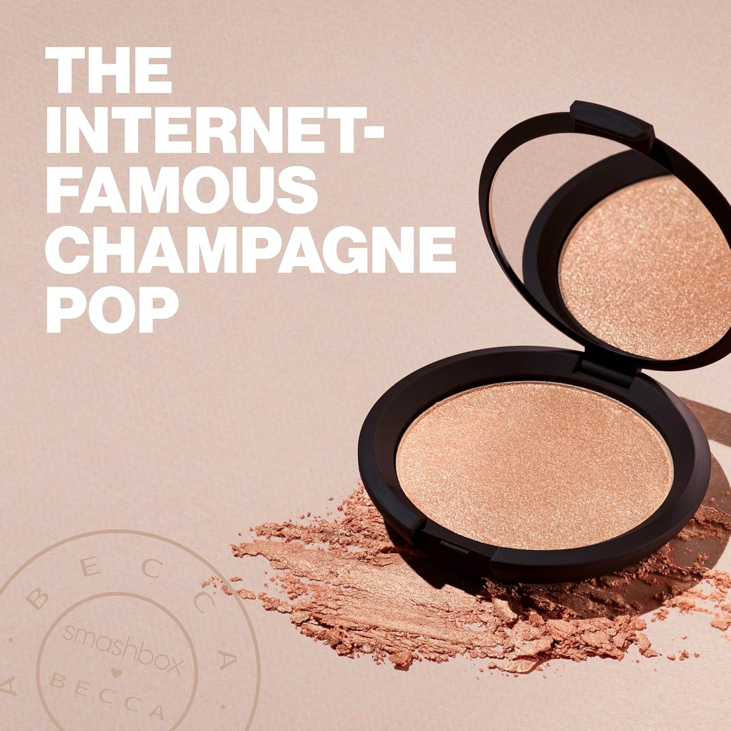 Smashbox X BECCA Shimmering Skin Perfector Highlighter - Creamy Formula for Natural Radiance