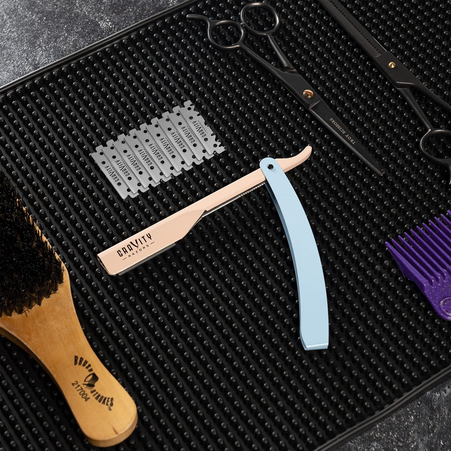 Premium Single Edge Razor Blades - Swedish Steel Razor Blades for Safety Razors and Straight Edge Razors, by GRAVITY RAZORS (100 Count)