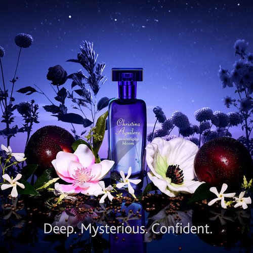 Christina Aguilera Moonlight Bloom Perfume - Women's Eau de Parfum Spray, 0.5 fl. oz | Floral Fragrance