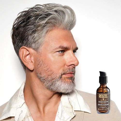 Reuzel Beard Serum - Hydrating & Non-Comedogenic Formula for All Skin Types | Fresh & Clean Finish