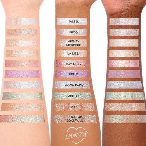 ColourPop Super Shock Shadow Trio - High-Pigment Glitter Eyeshadow with Zero Fallout | 3 Count