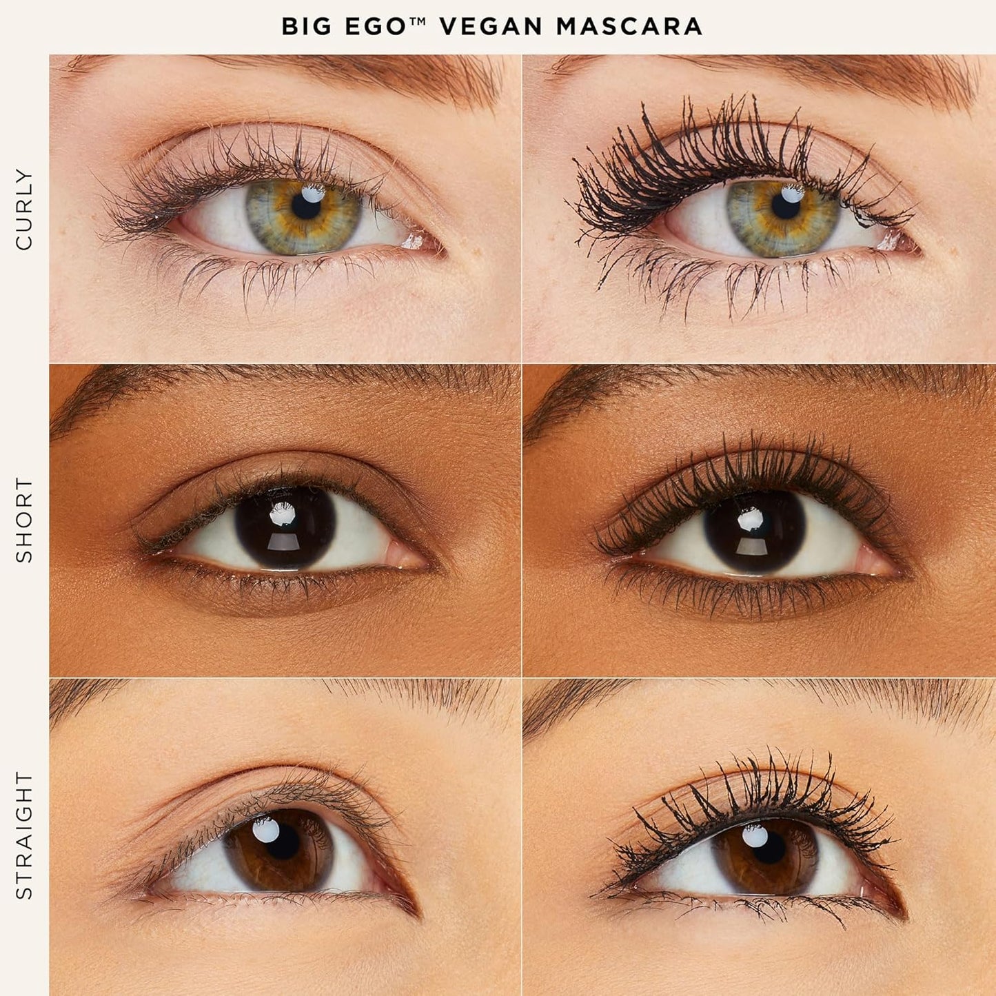 tarte big ego mascara – Ultra-Black, Long-Wear Vegan Mascara for Fuller, Longer, Volumized Lashes, Cruelty Free