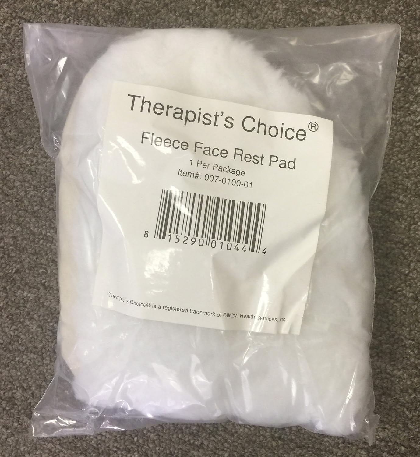 Therapist's Choice® Fleece Face Cover for Massage Tables | Soft & Comfortable Fit