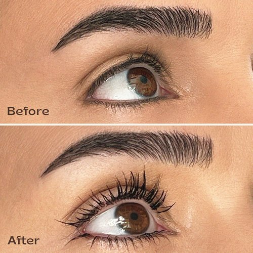 Ace High Tubing Mascara - Lengthening Formula with Peptide Infused Serum - Smudge-Proof, Glossy Jet Black
