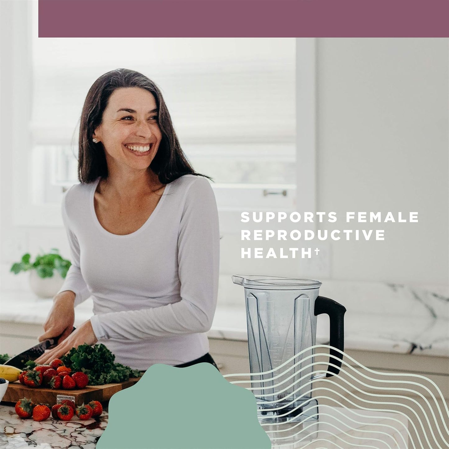 Ancient Nutrition Women's Hormone Support - Reduces Stress & Boosts Energy | 60 Gluten-Free Capsules