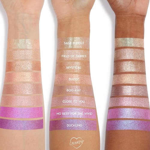 ColourPop Jelly Much Gel Eyeshadow - Intense Glitter Formula for Long-Lasting Color - Boo Kay (0.23 oz)