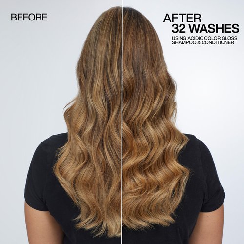 Redken Acidic Color Gloss Conditioner - Color Protection & Vibrancy, Salon-Grade Hair Shine, For Color-Treated Hair