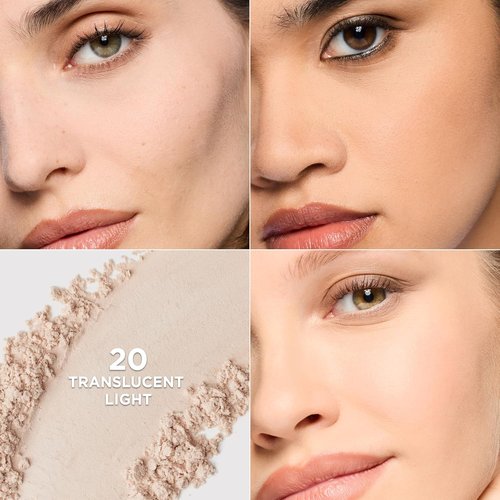 L'Oreal Paris Infallible Blur-Fection Loose Setting Powder - 24HR Wear, Translucent Light, 1 Kit