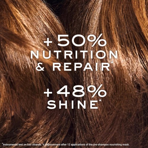 Nuxe Hair Prodigieux Pre-Shampoo Nourishing Mask - Intense Repair & Shine Treatment with Jojoba & Argan Oil | 4.2 Fl Oz