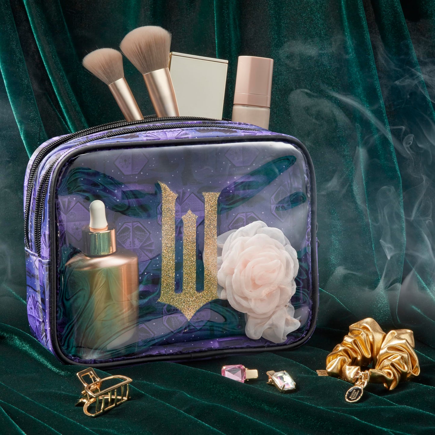 Wicked Purple Double Zip Organizer - Toiletry Bag - Makeup Bag - Travel Makeup Bag - travel essentials - Makeup Organizer - Gifts for her - Conair