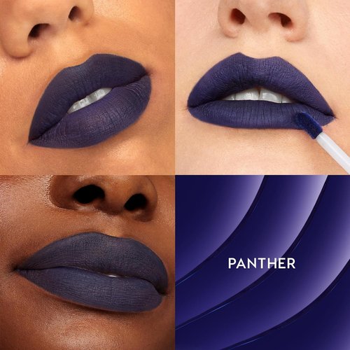 ColourPop Ultra Matte Liquid Lipstick - Ultra-Pigmented, Long-Lasting Formula - Smooth, Non-Drying Finish - Panther (0.13 oz)