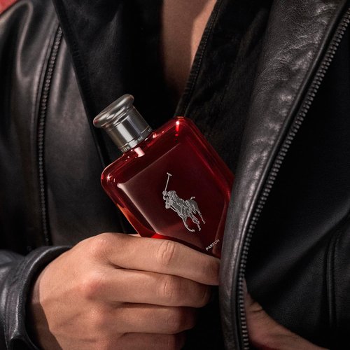 Ralph Lauren Fragrances - Polo Red Parfum - Intense Men's Cologne with Absinthe, Cedarwood & Musk