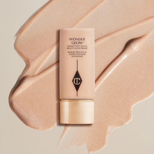 Charlotte Tilbury Wonderglow Face Primer - Illuminating Hydrating Primer for Dewy Skin | Blurs Imperfections & Fine Lines