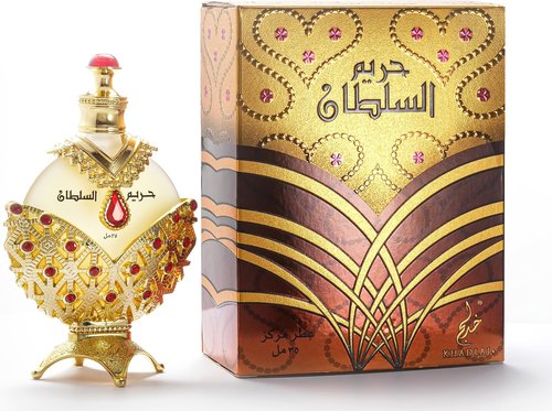 Khadlaj Hareem Al Sultan Gold for Women Concentrated Perfume Oil, 1.18 Ounce