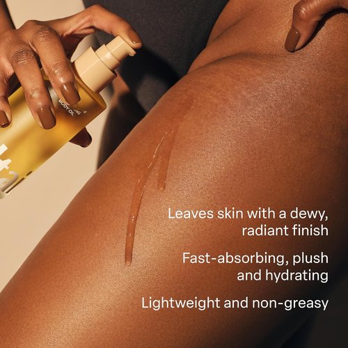 Saltair Body Oil - Silky Moisturizer for Hydrating Dry Skin | Non-Greasy, Well-Absorbing Formula - Coral Coast, 4oz
