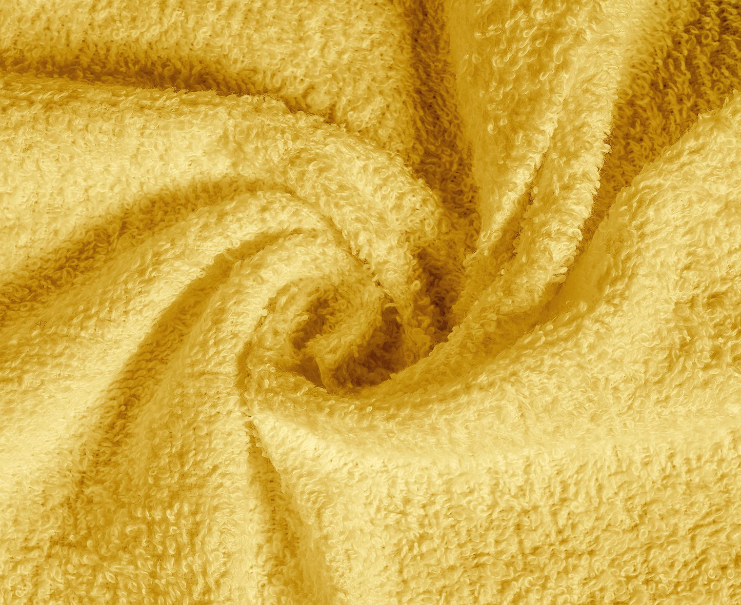Softolle 100% Cotton Ring Spun Wash Cloths – Bulk Pack of Washcloths – 12x12 Inches – Wash Cloth for Face, Highly Absorbent, Soft and Face Towels (Yellow, 24 Pack)