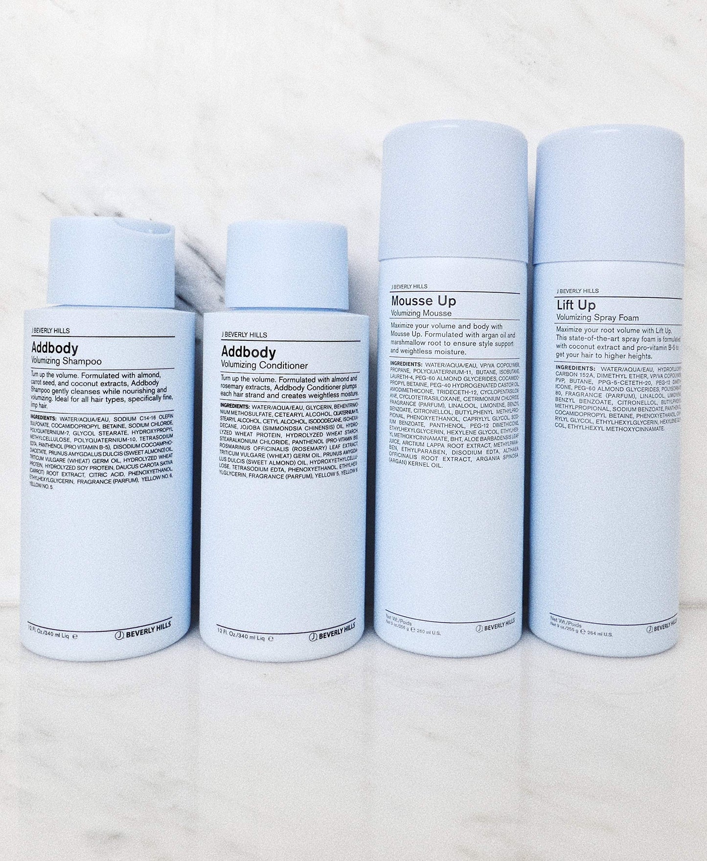 J Beverly Hills Blue Addbody Volumizing Conditioner with Rosemary Oil for Hair Growth, 3 Oz