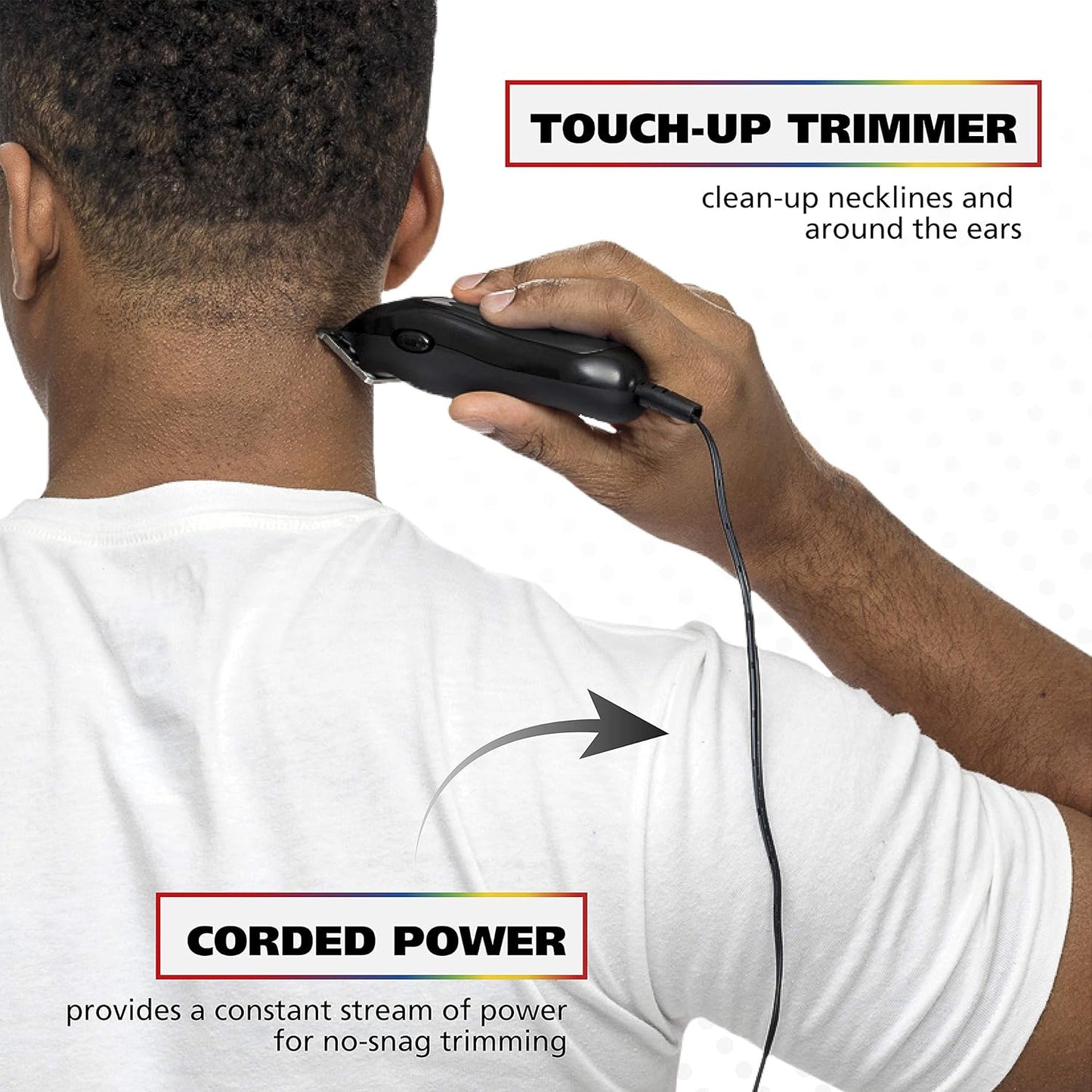 Wahl USA Pro Series Platinum Hair Clipper & Trimmer Set - Home Haircutting with Color-Coded Combs